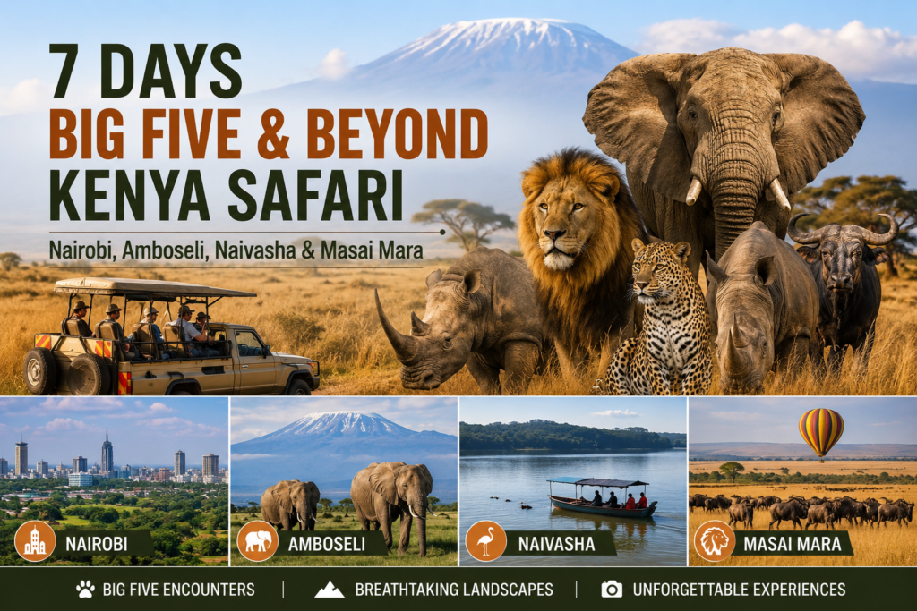 7 Days Big Five & Beyond Kenya Safari
