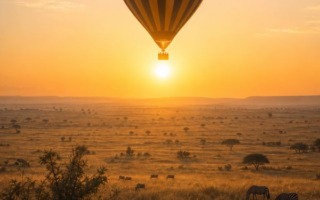 Luxury lodge or tented camp near Nairobi